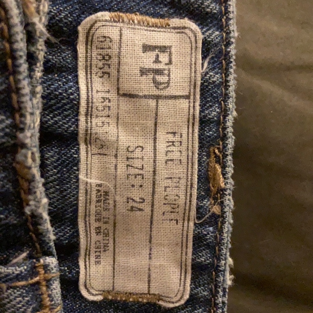 Free people jeans size 24 short